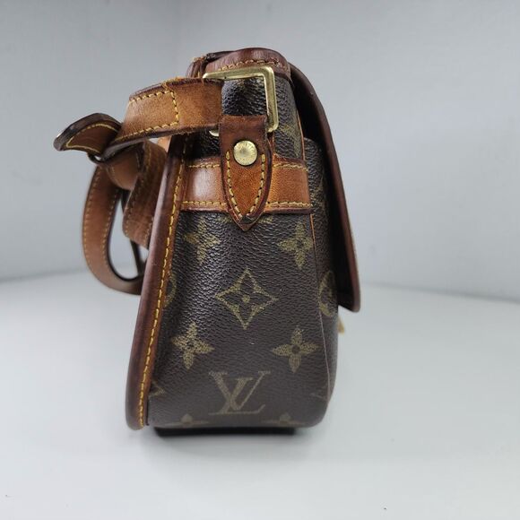 Louis Vuitton Sologne M42250 Monogram Shoulder Crossbody Bag France 2001 Vintage - Picture 3 of 16